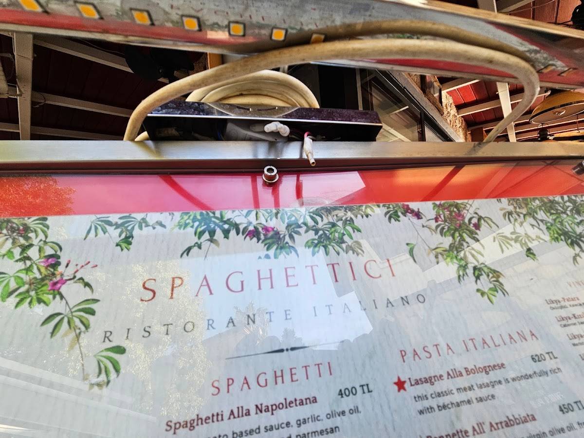 SpaghettiCi меню