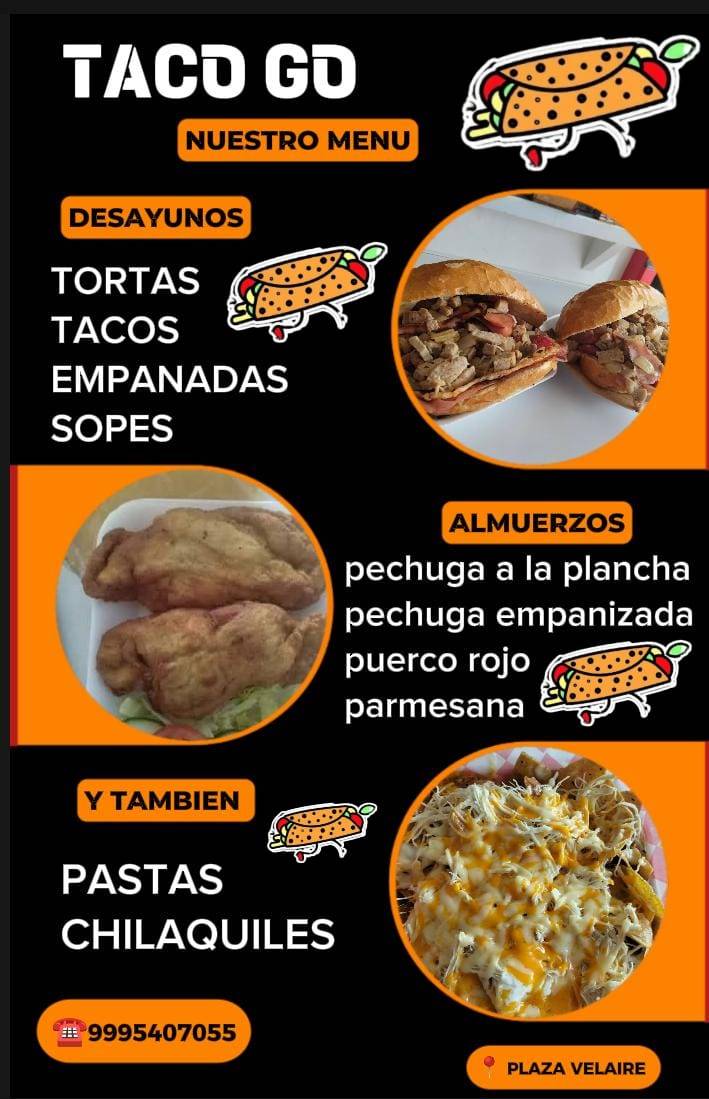 Taco Go меню