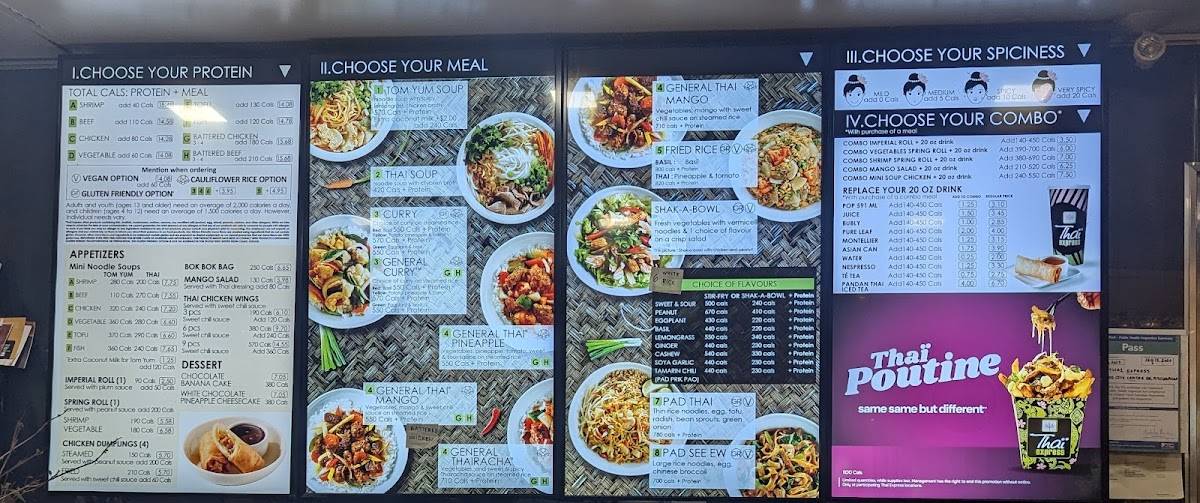 Thai Express Restaurant Mississauga меню
