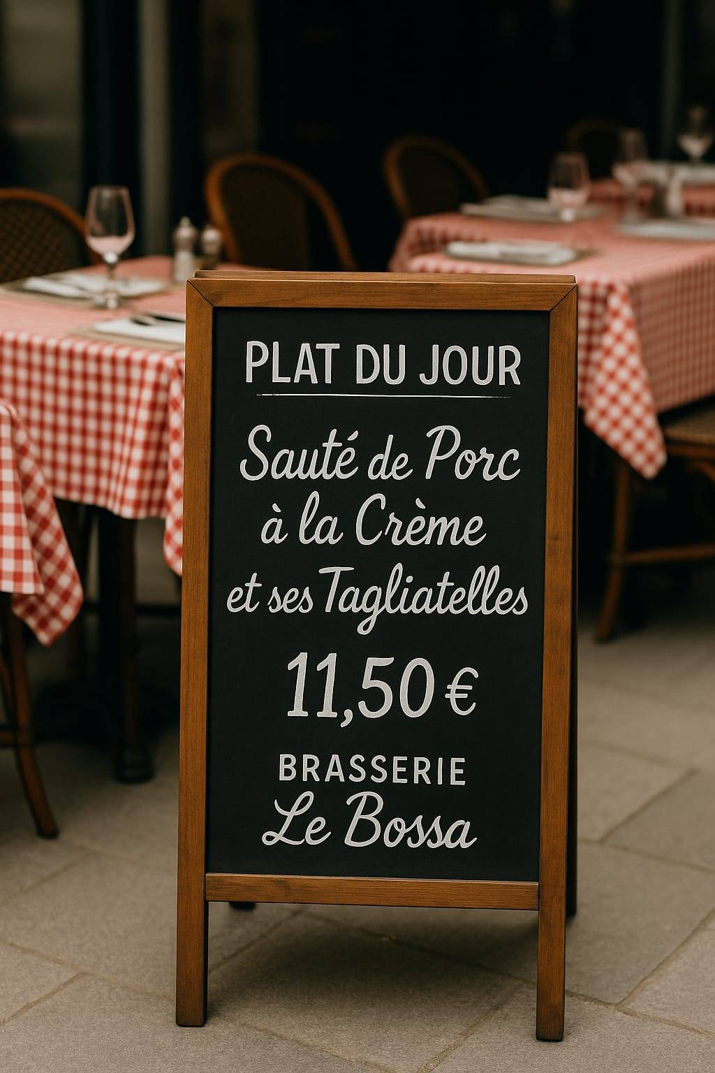 Brasserie Le Bossa меню