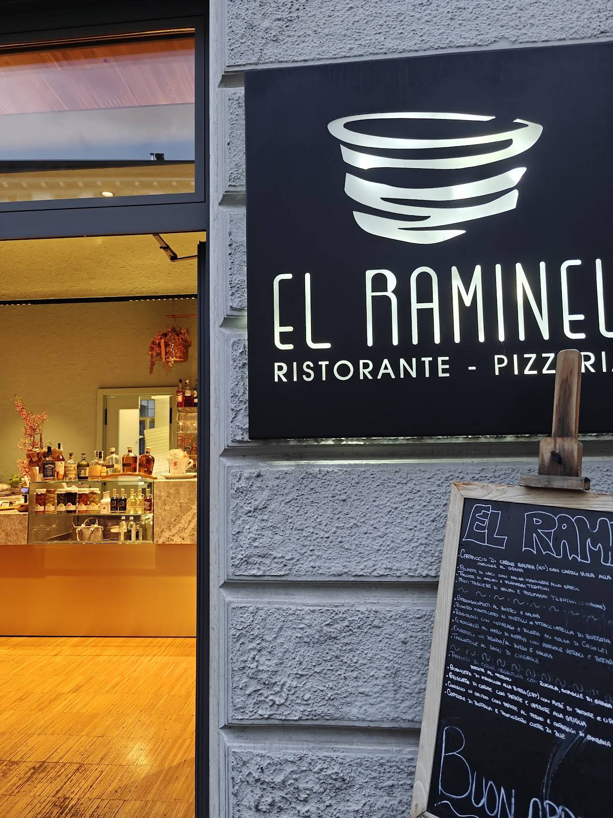 Ristorante Pizzeria El Raminel меню