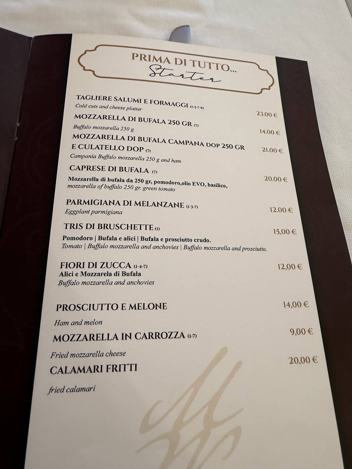 Ristorante Pizzeria Mercede меню