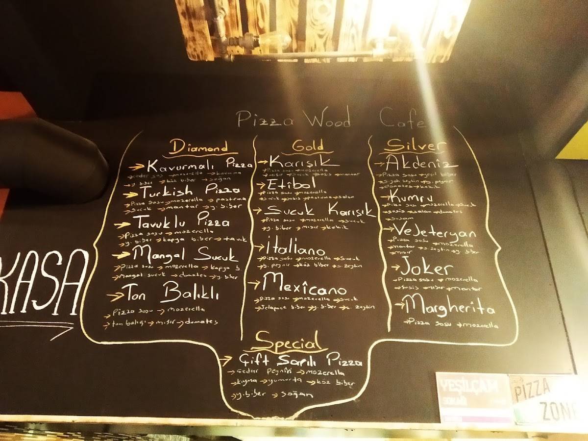 Rize PizzaWood & Cafe меню