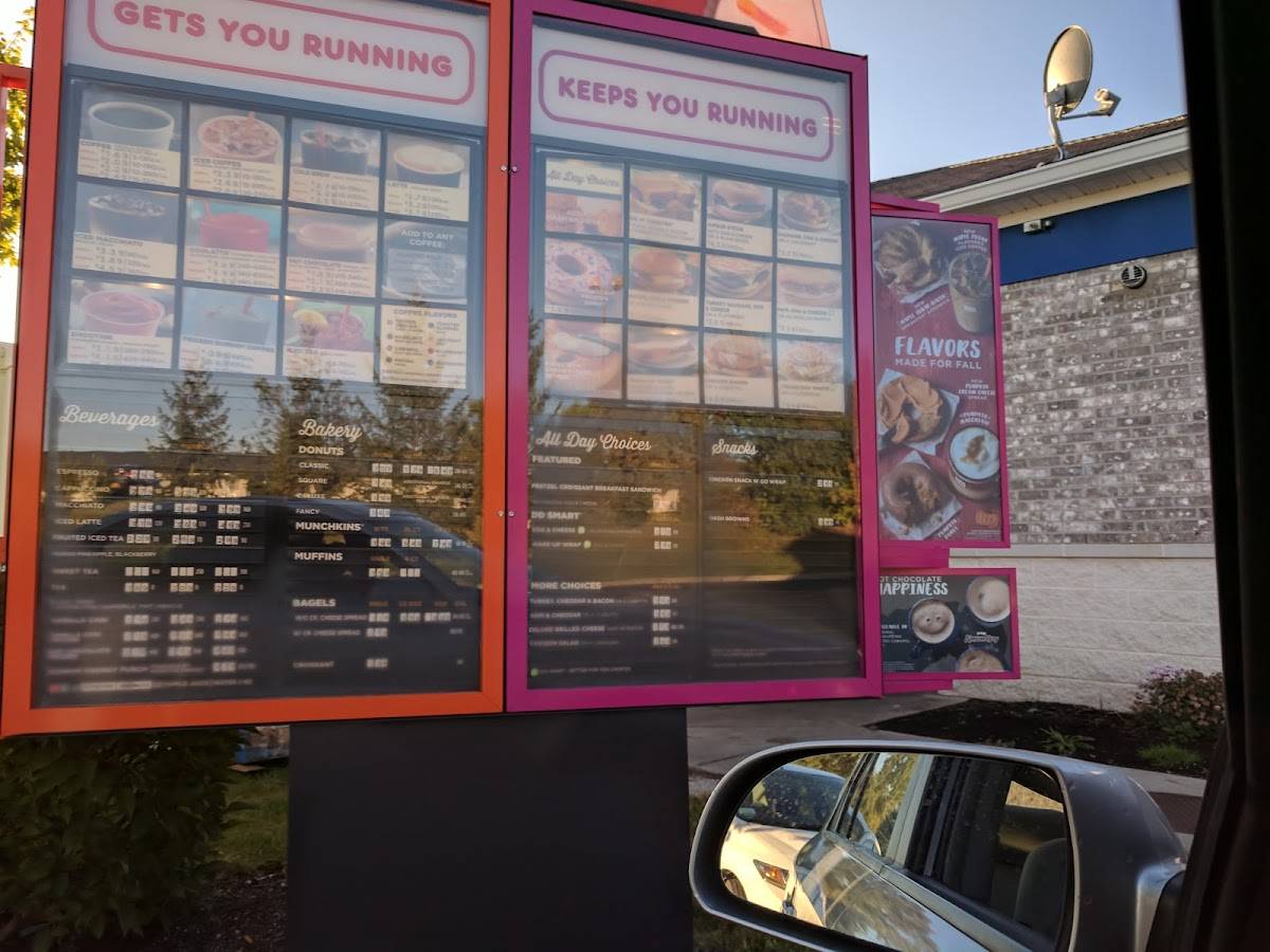 Dunkin' меню