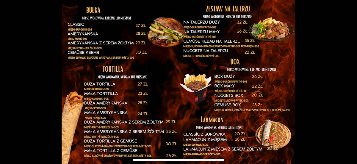 Rojava Gemüse Kebab меню