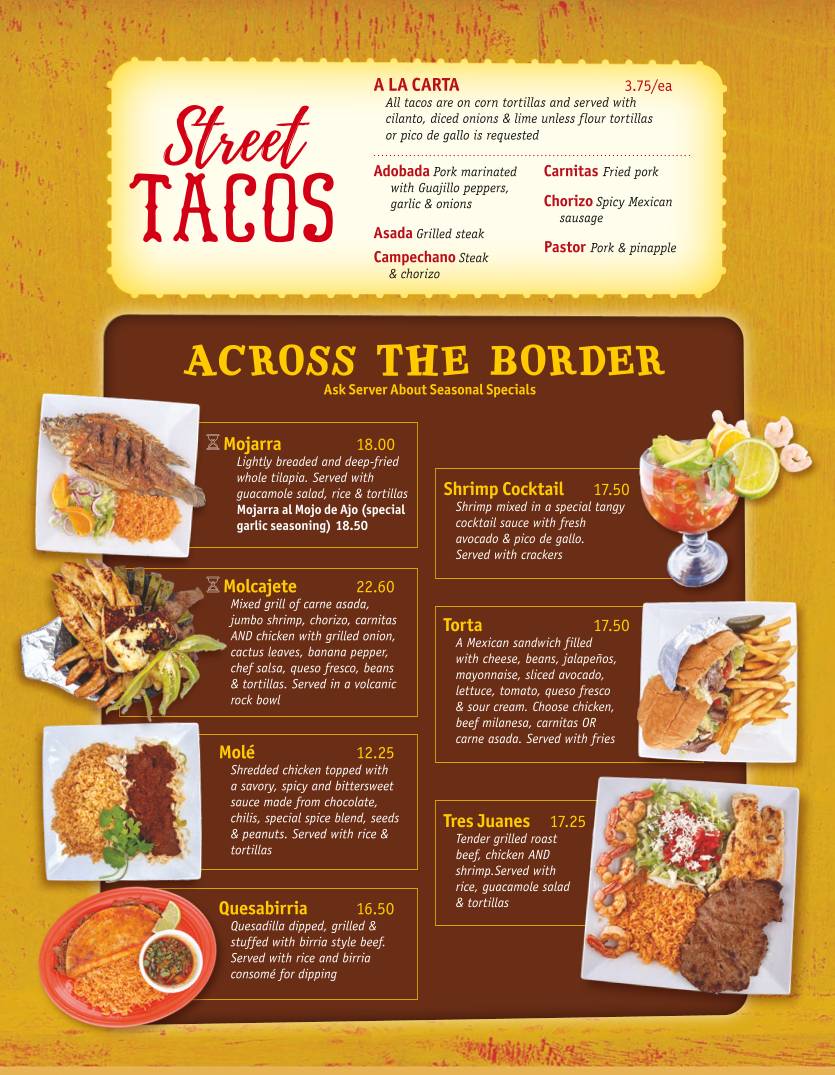Mi Pueblito Mexican Restaurant Rutherfordton меню