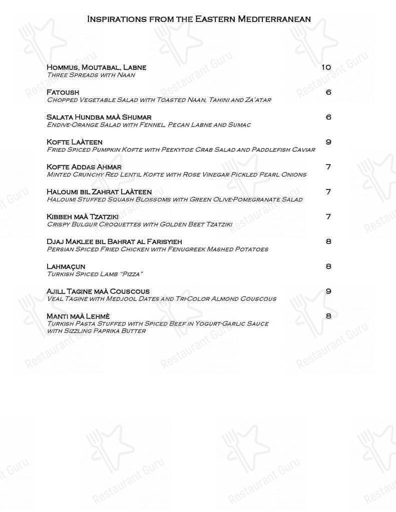 San Salvaje by Stephan Pyles has closed. меню