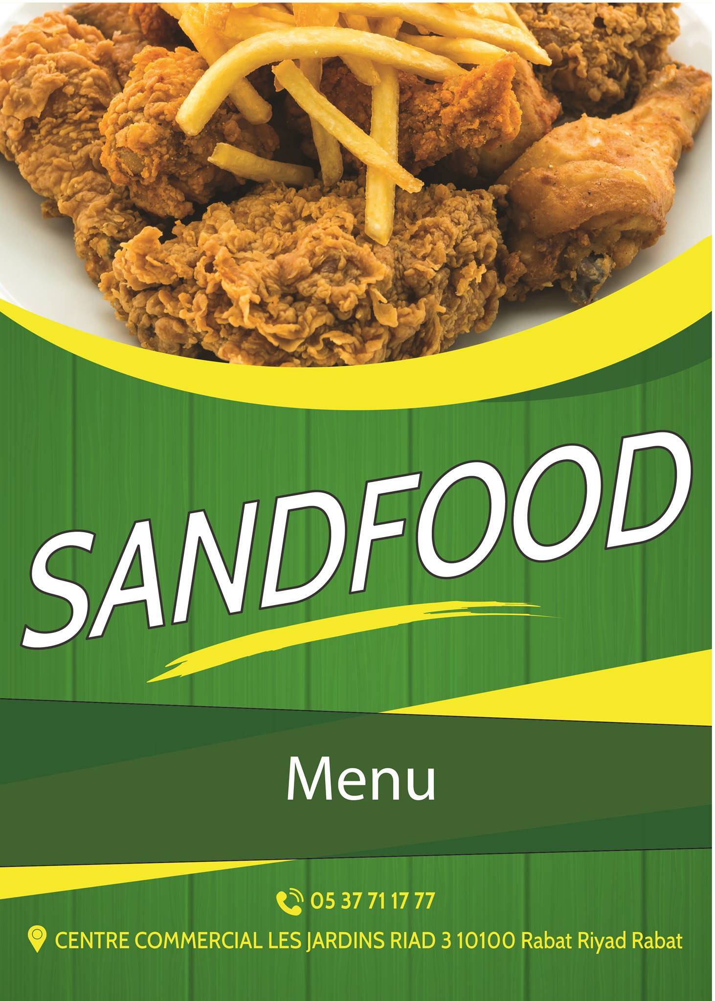 Sand Food меню