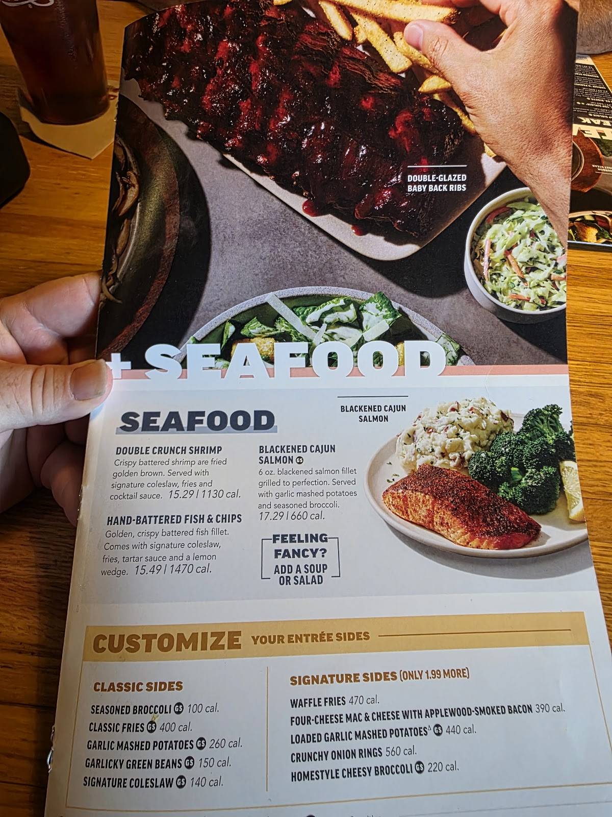 Applebee's Grill + Bar меню