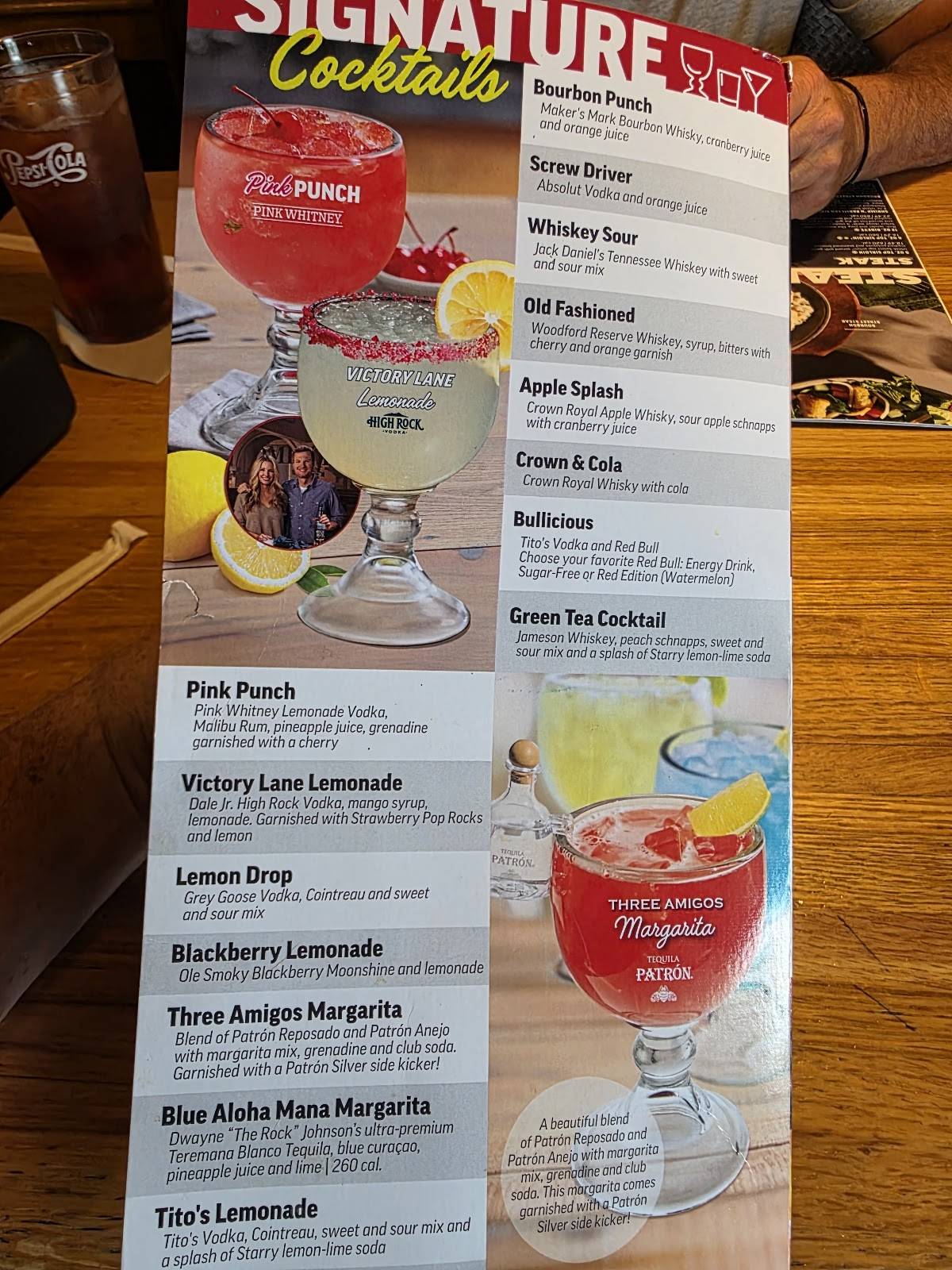 Applebee's Grill + Bar меню