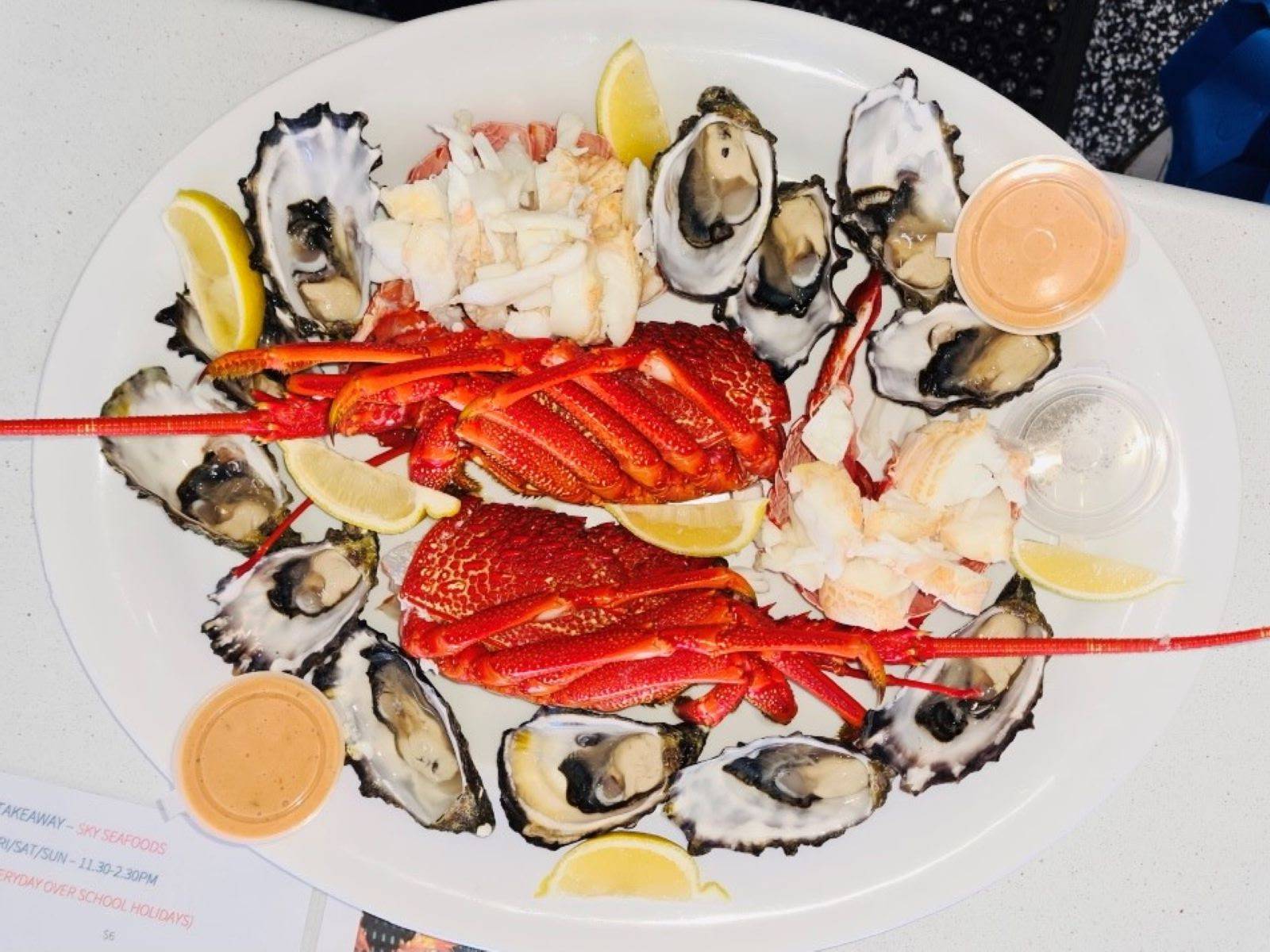 Sky Seafoods/Taste with Attitude- The best seafood in Robe and surrounds меню