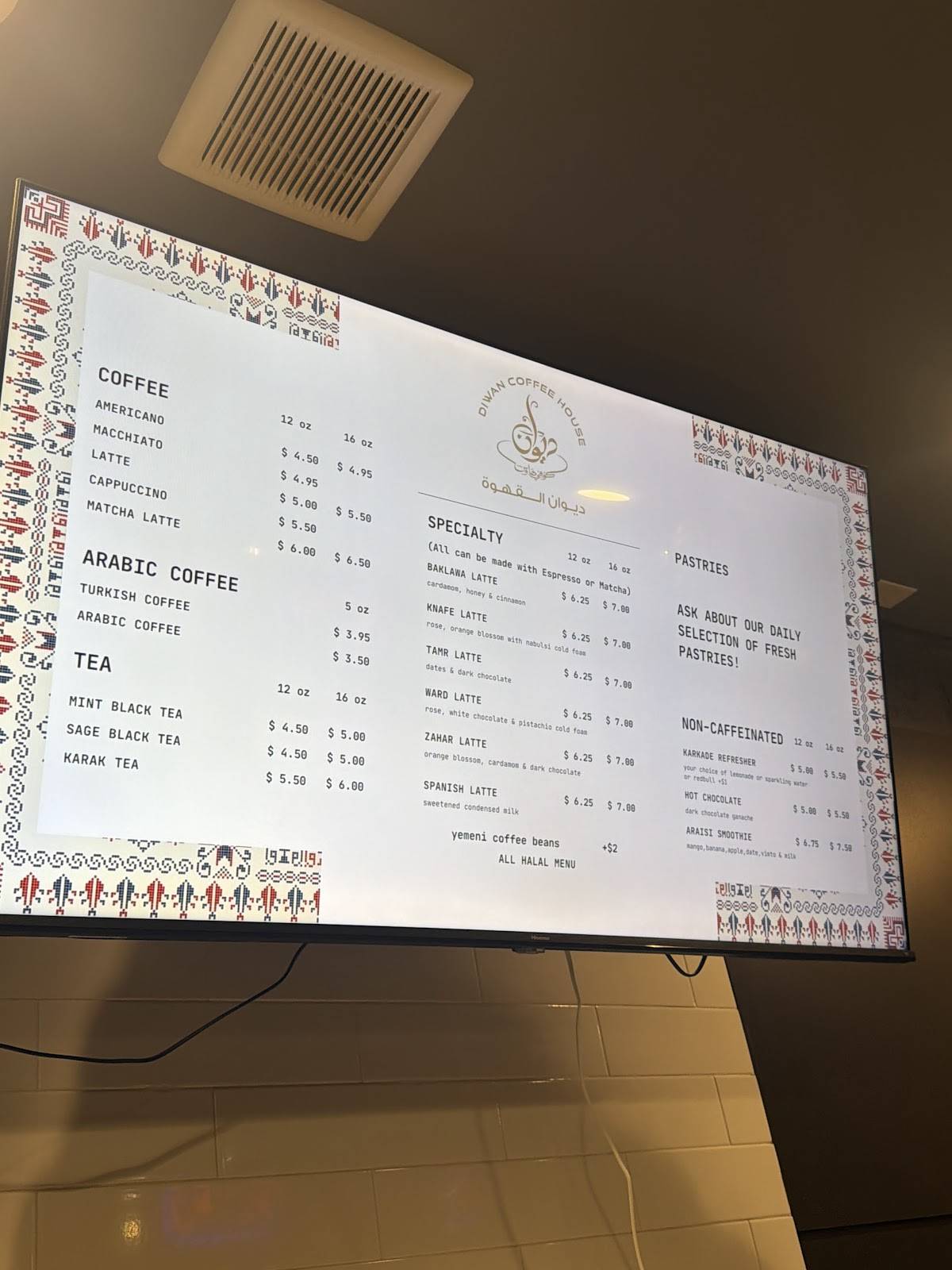 Sprint cafe меню