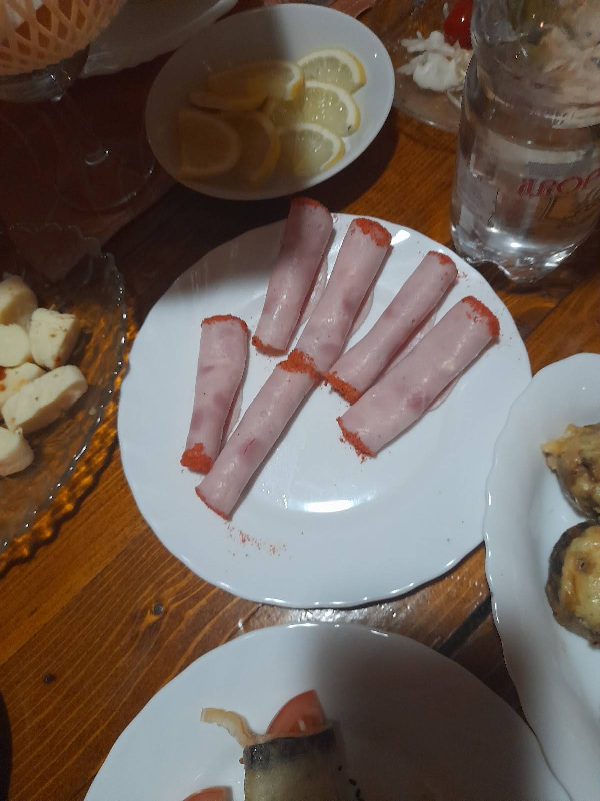 Старый замок меню