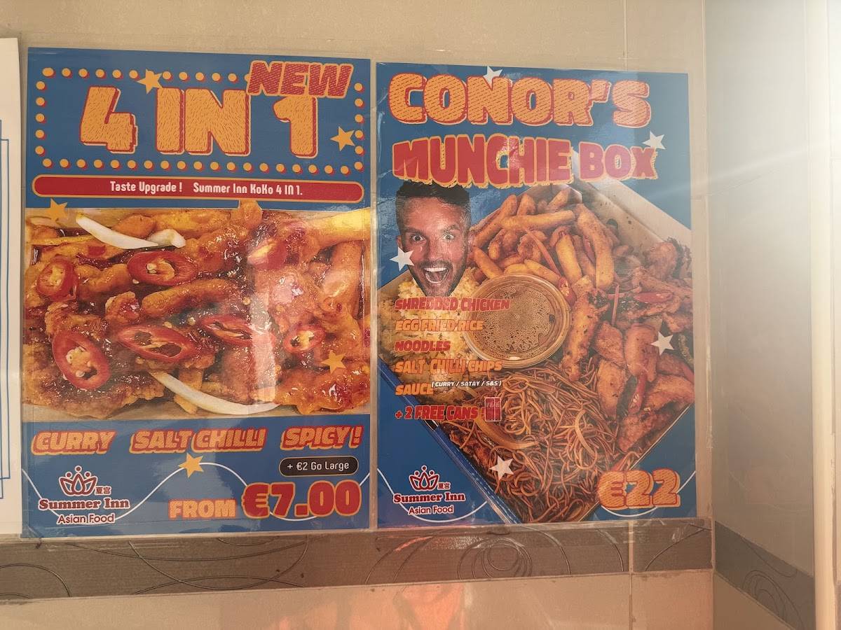 Summer Inn Inchicore (Fine Rice) меню