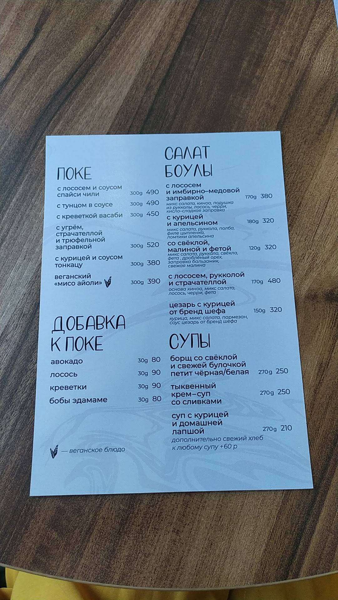 Свекла меню