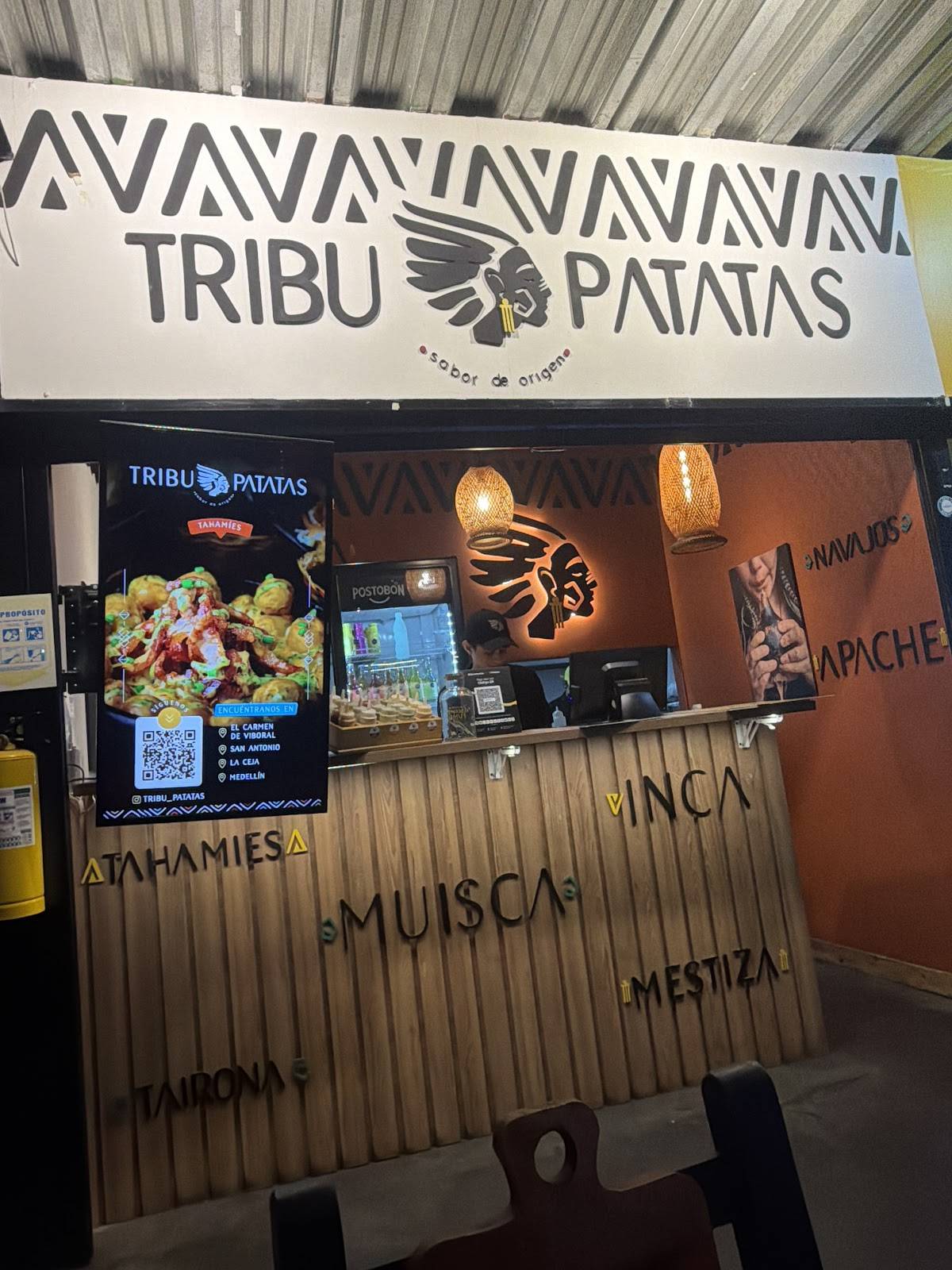 TRIBU PATATAS меню