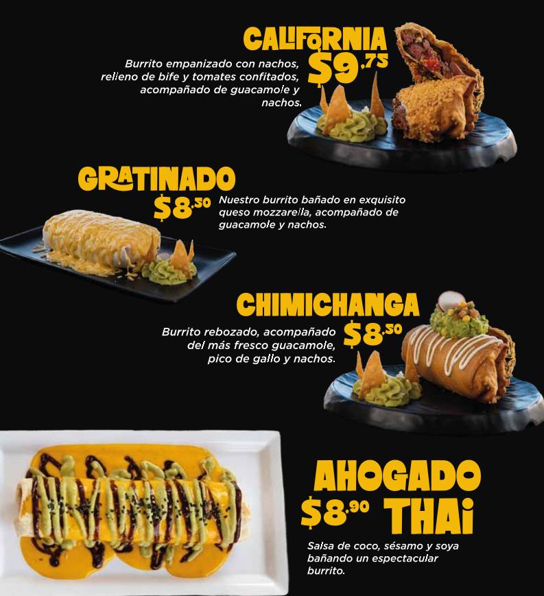 Taco Naco Riobamba меню
