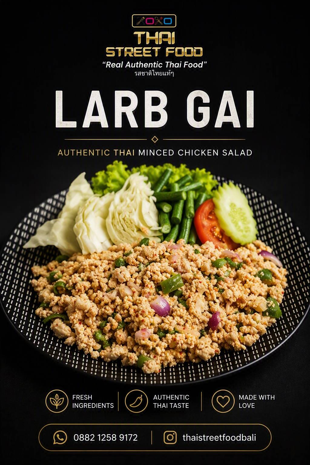 Thai StreetFood Bali меню