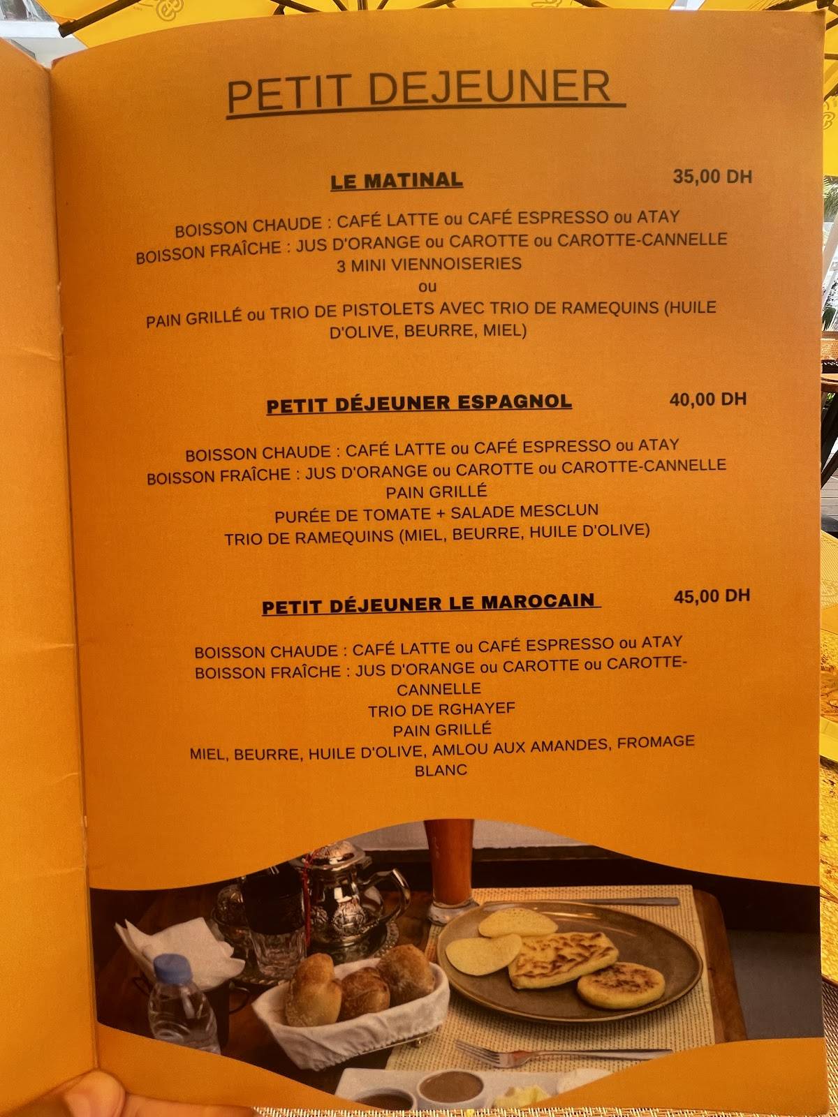 The brunch café меню