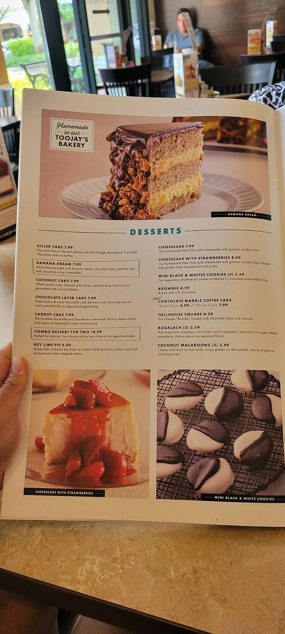 TooJay’s Deli • Bakery • Restaurant меню