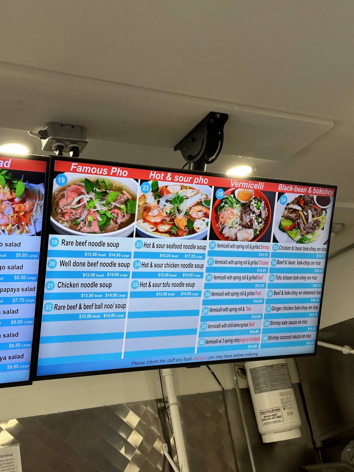 Ginger Restaurant меню