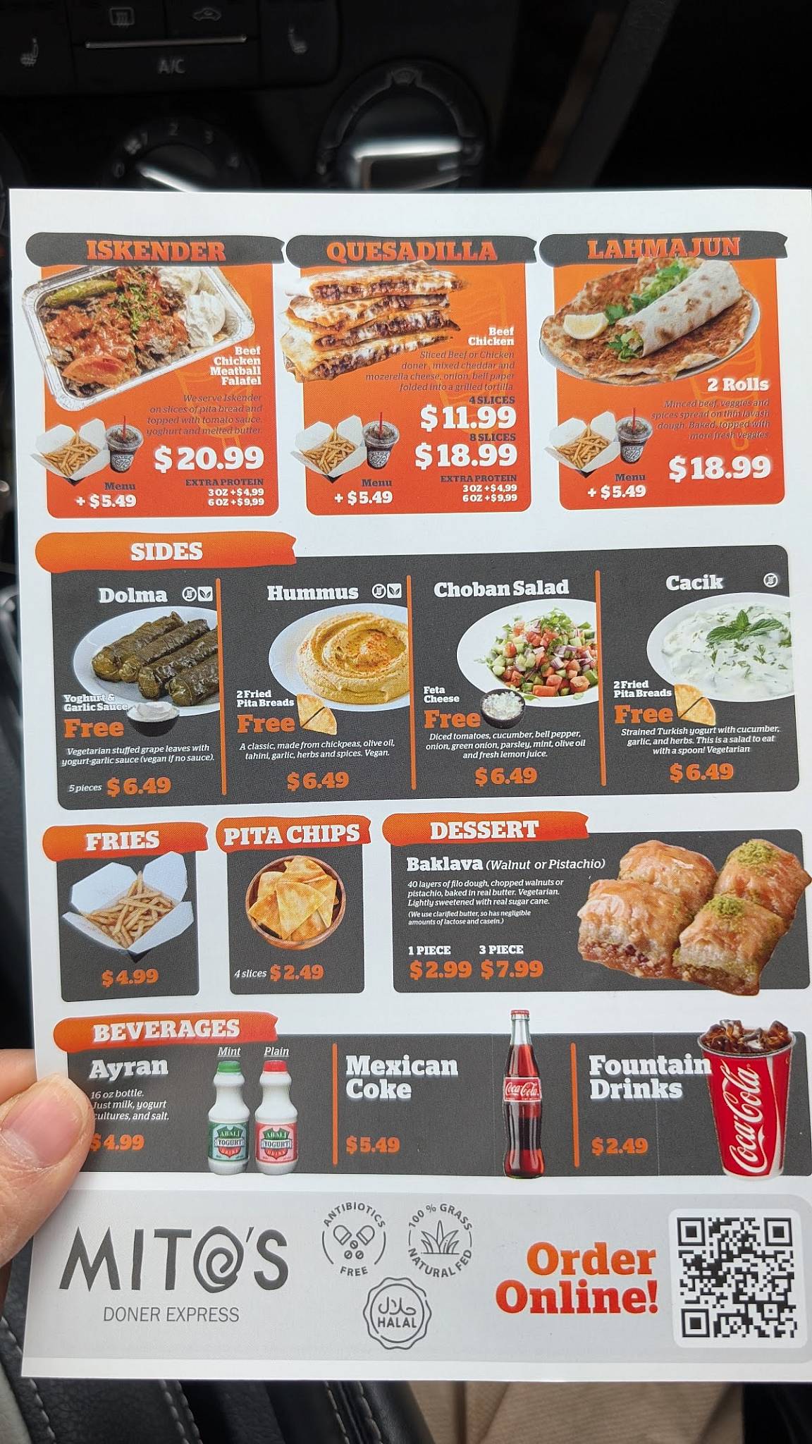 Trade Food Hall меню