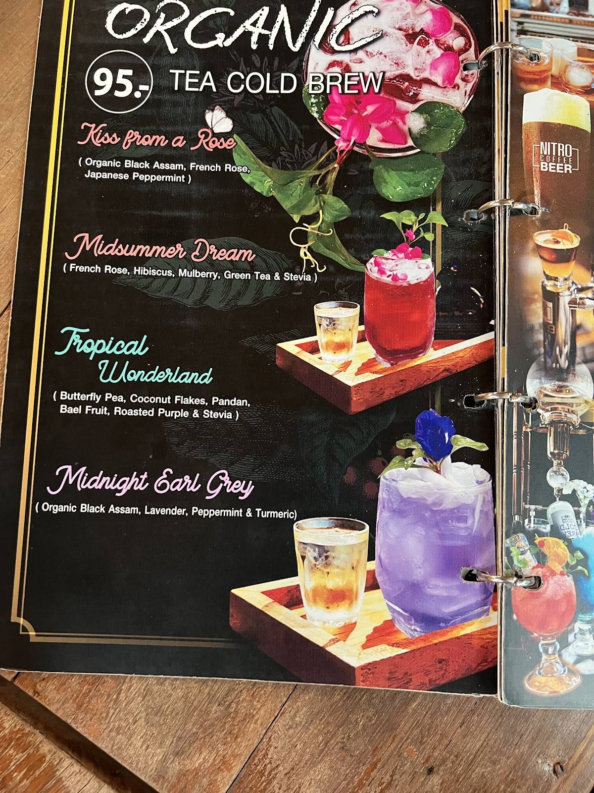 Tree 33 (บางแสน) меню