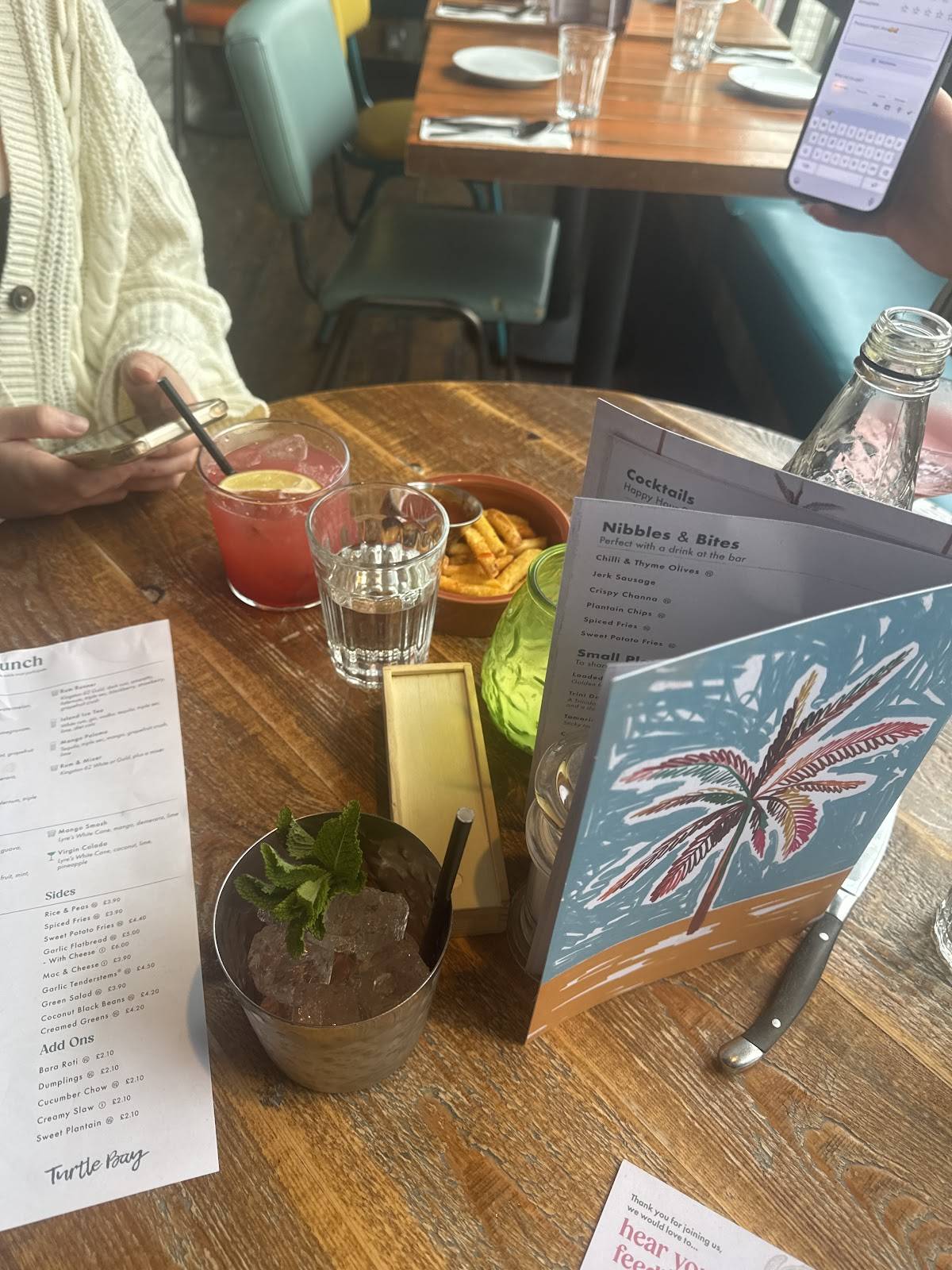 Turtle Bay Cheltenham меню