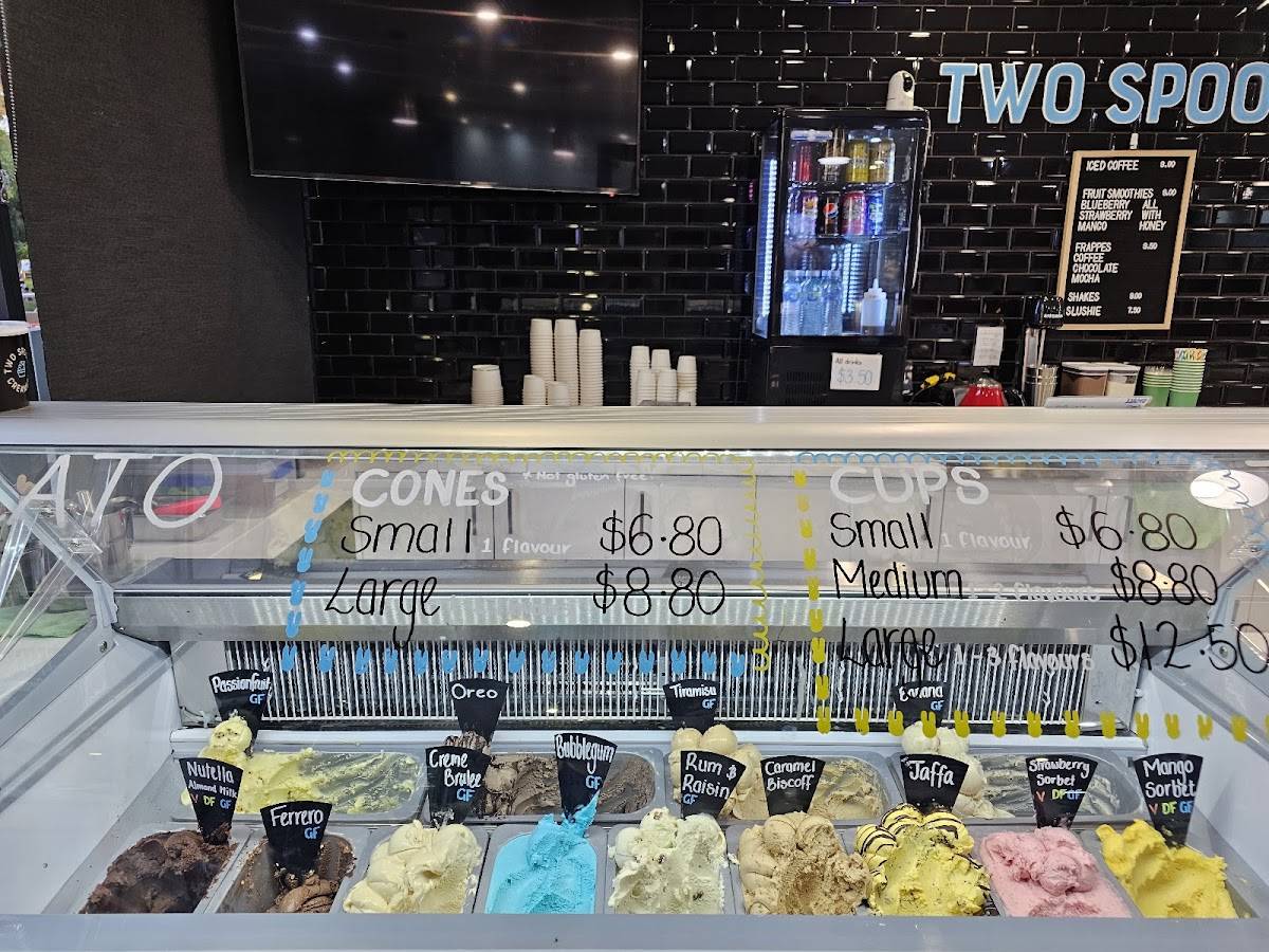 Two Spoons Creamery меню