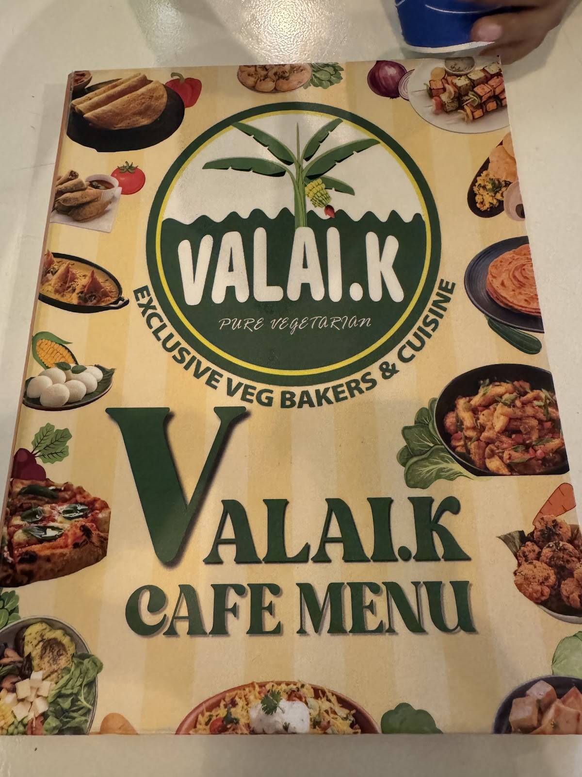 Valai.K меню