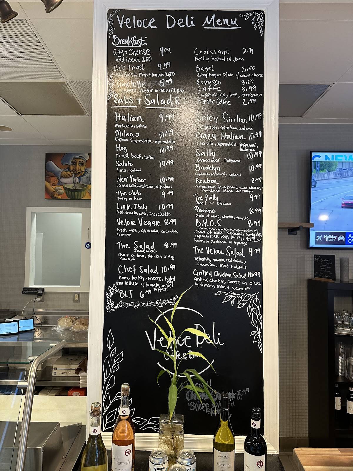Veloce Deli меню