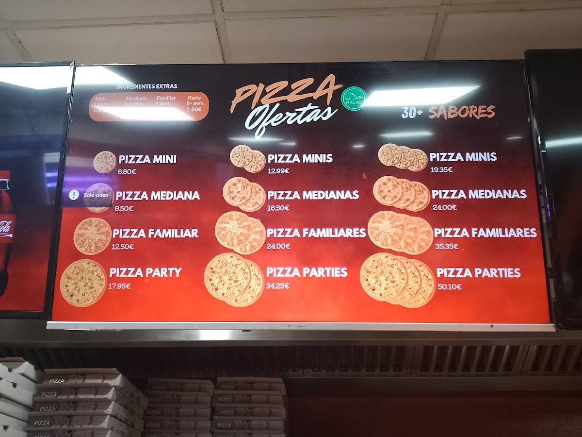 Vendetta Pizzería меню