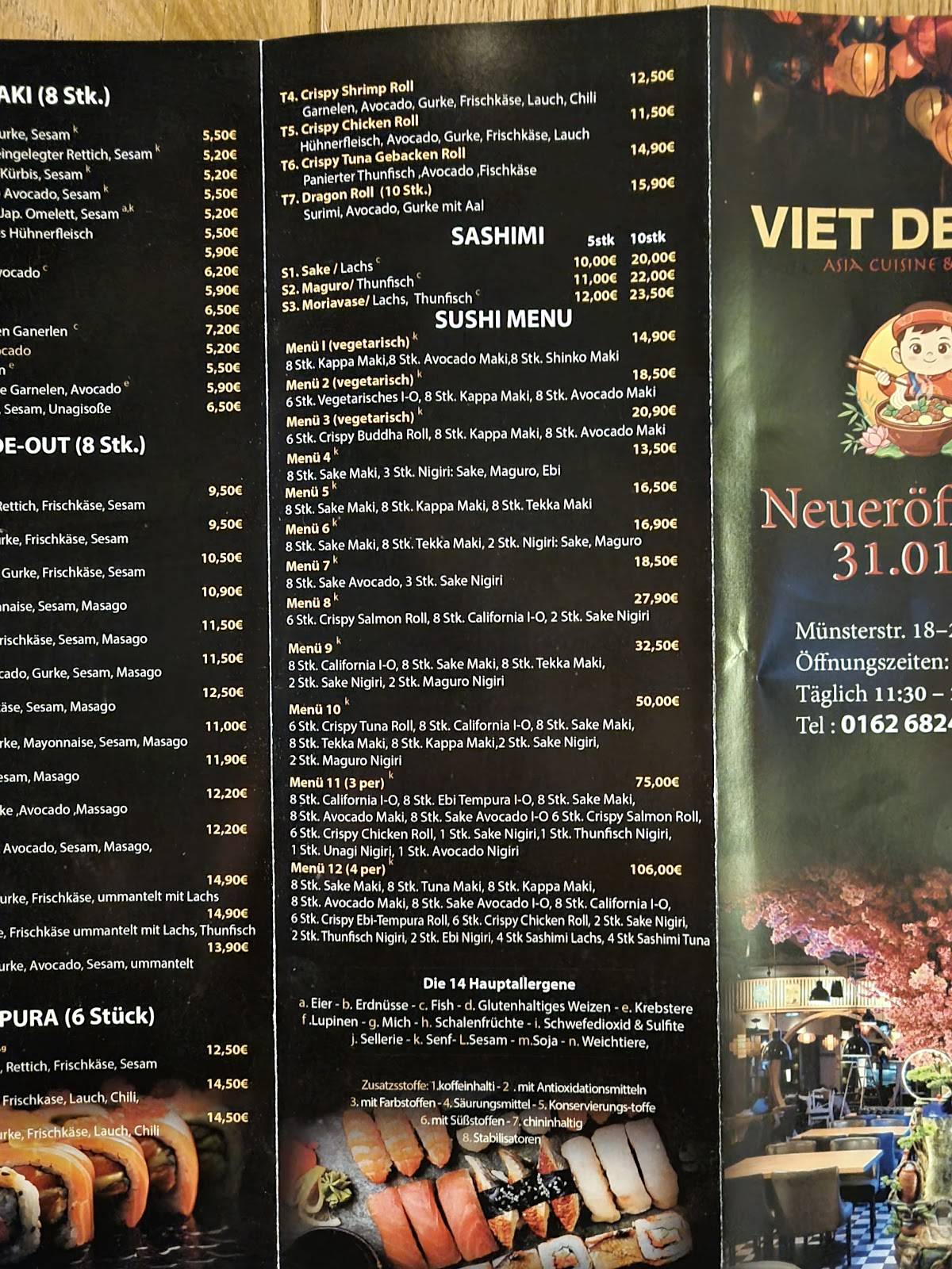 Viet Delight меню