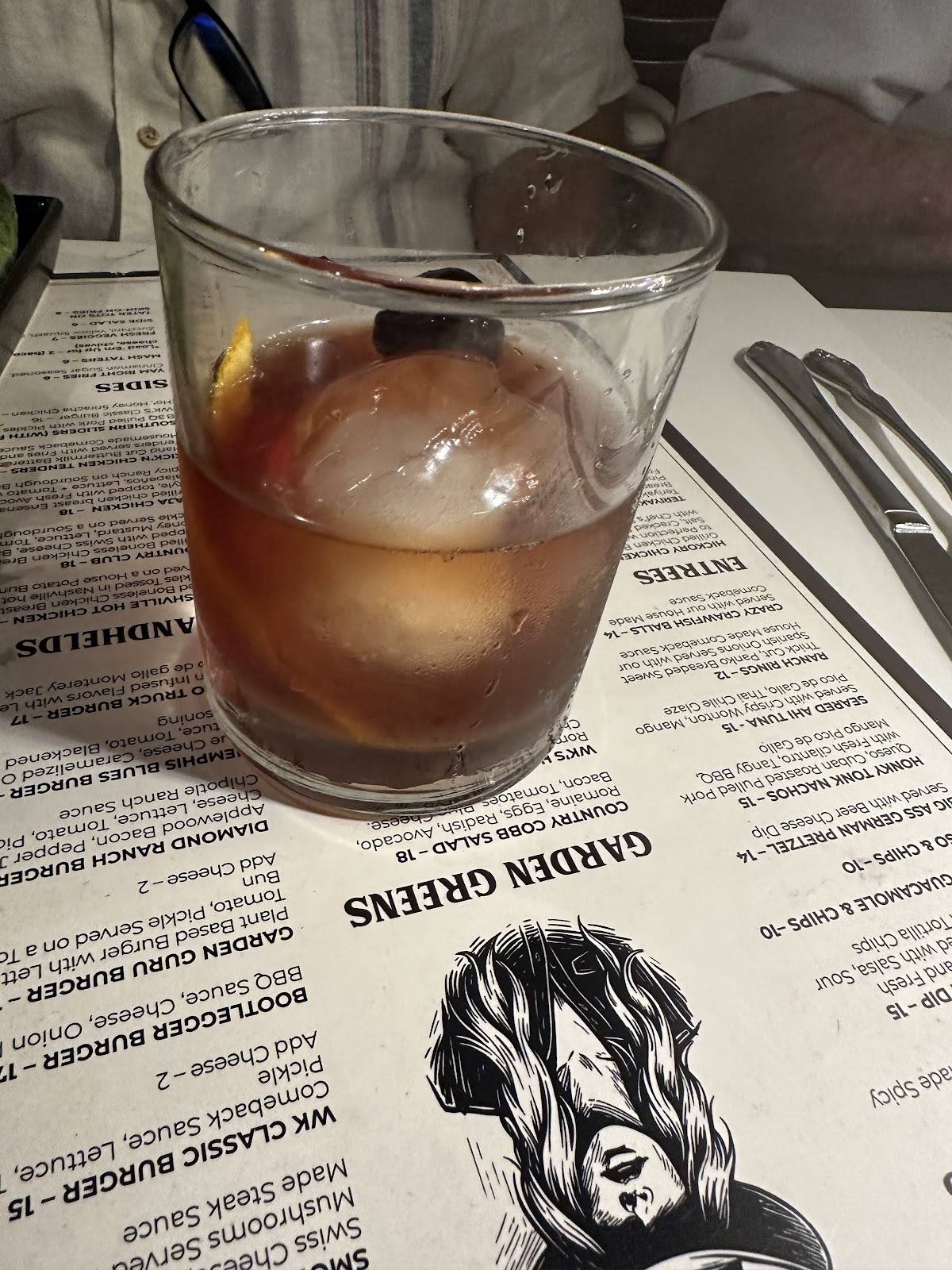 Whiskey Kitchen меню