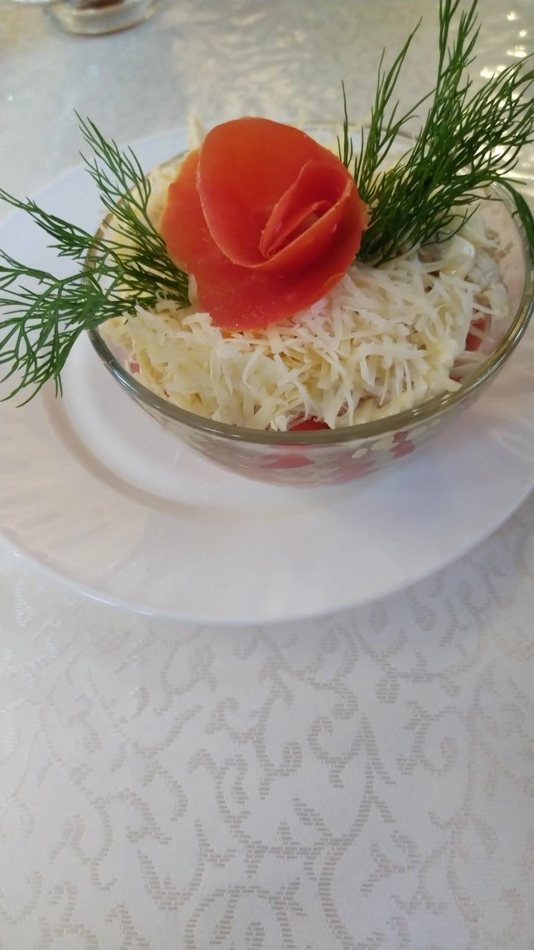 У Салмана меню
