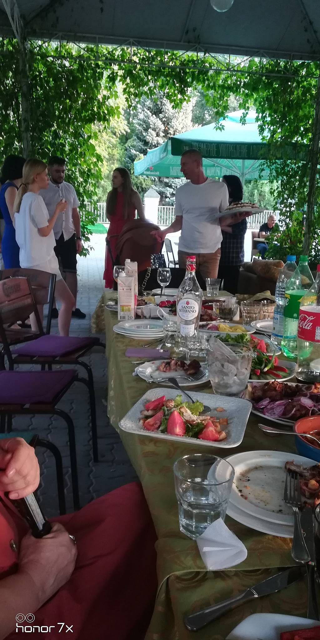 Зелёная горка меню