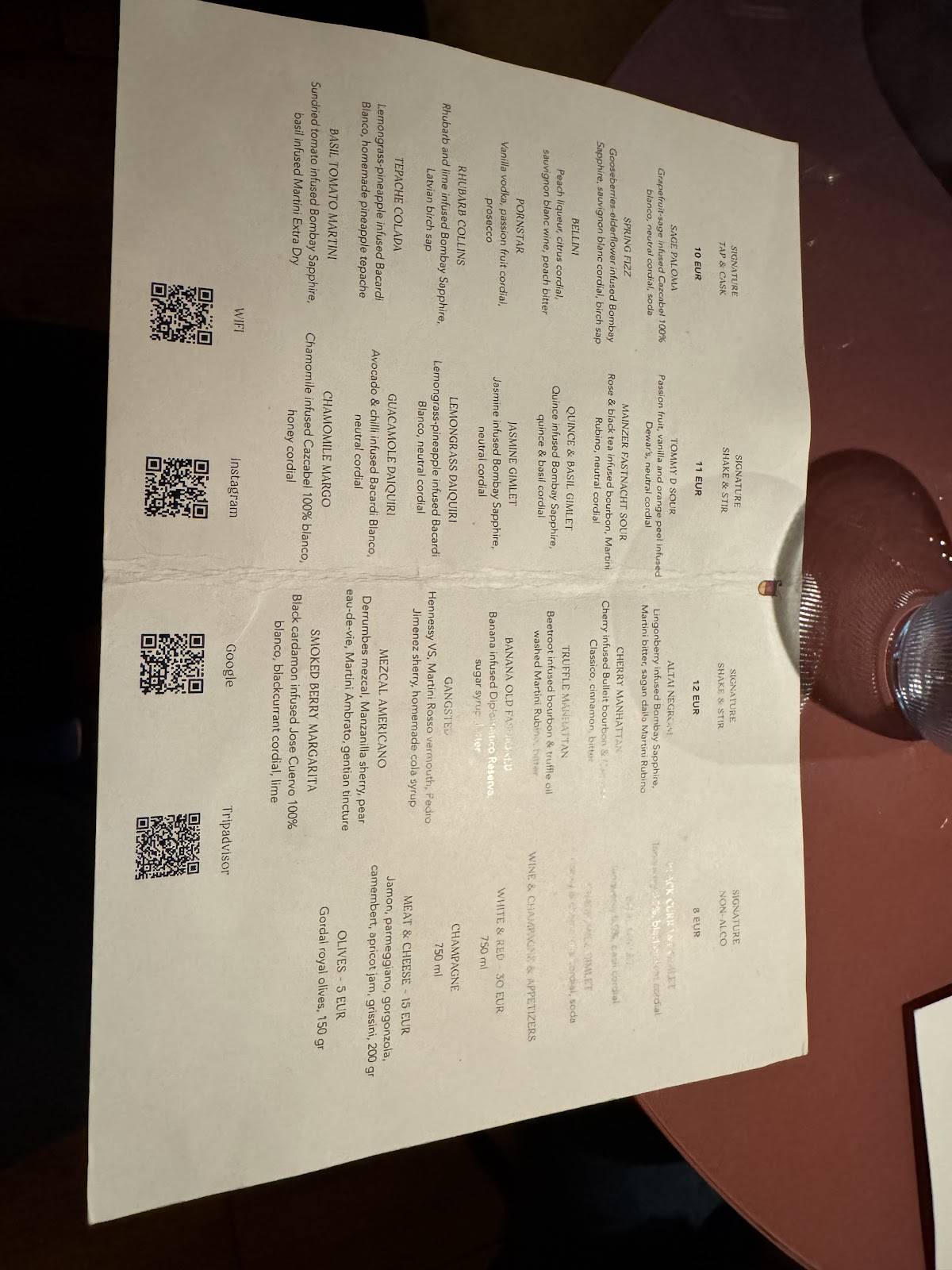 nosaints hidden bar меню