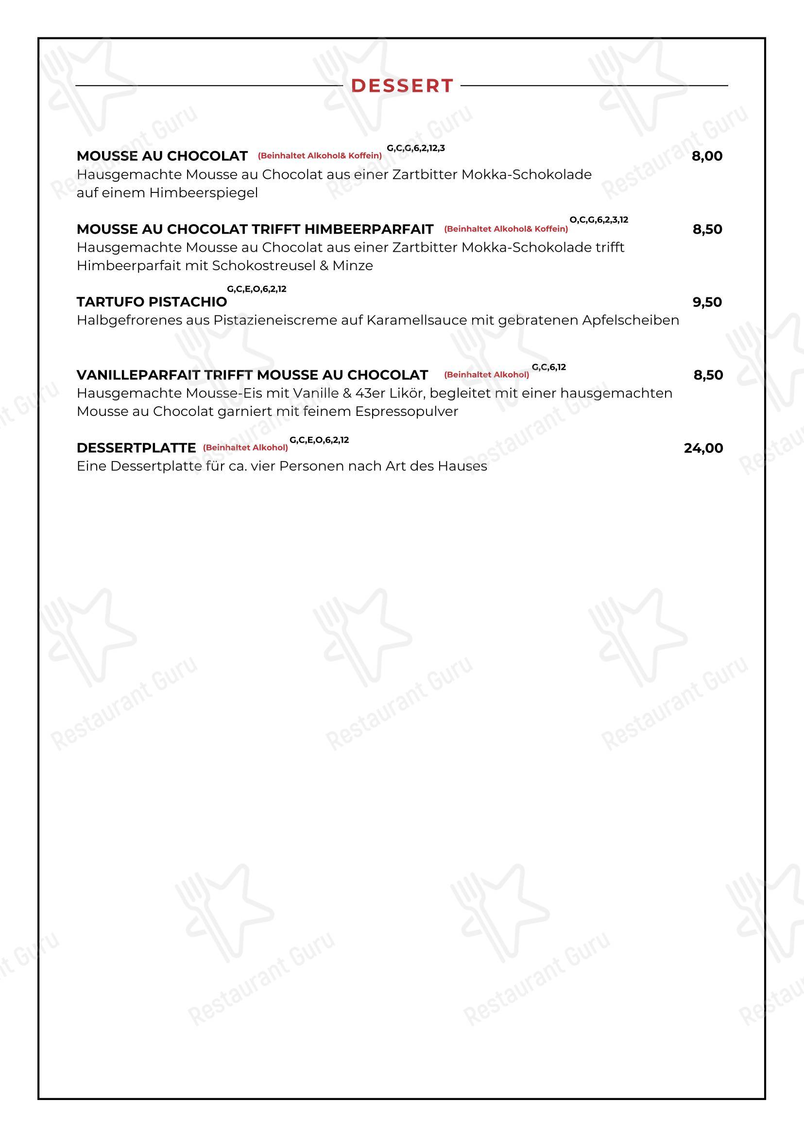 菜单 кафе Restaurant Al-Mundo
