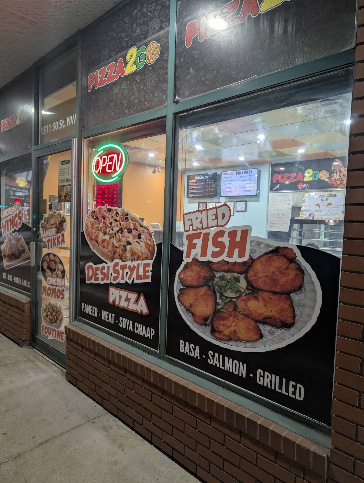 pizza2Go меню