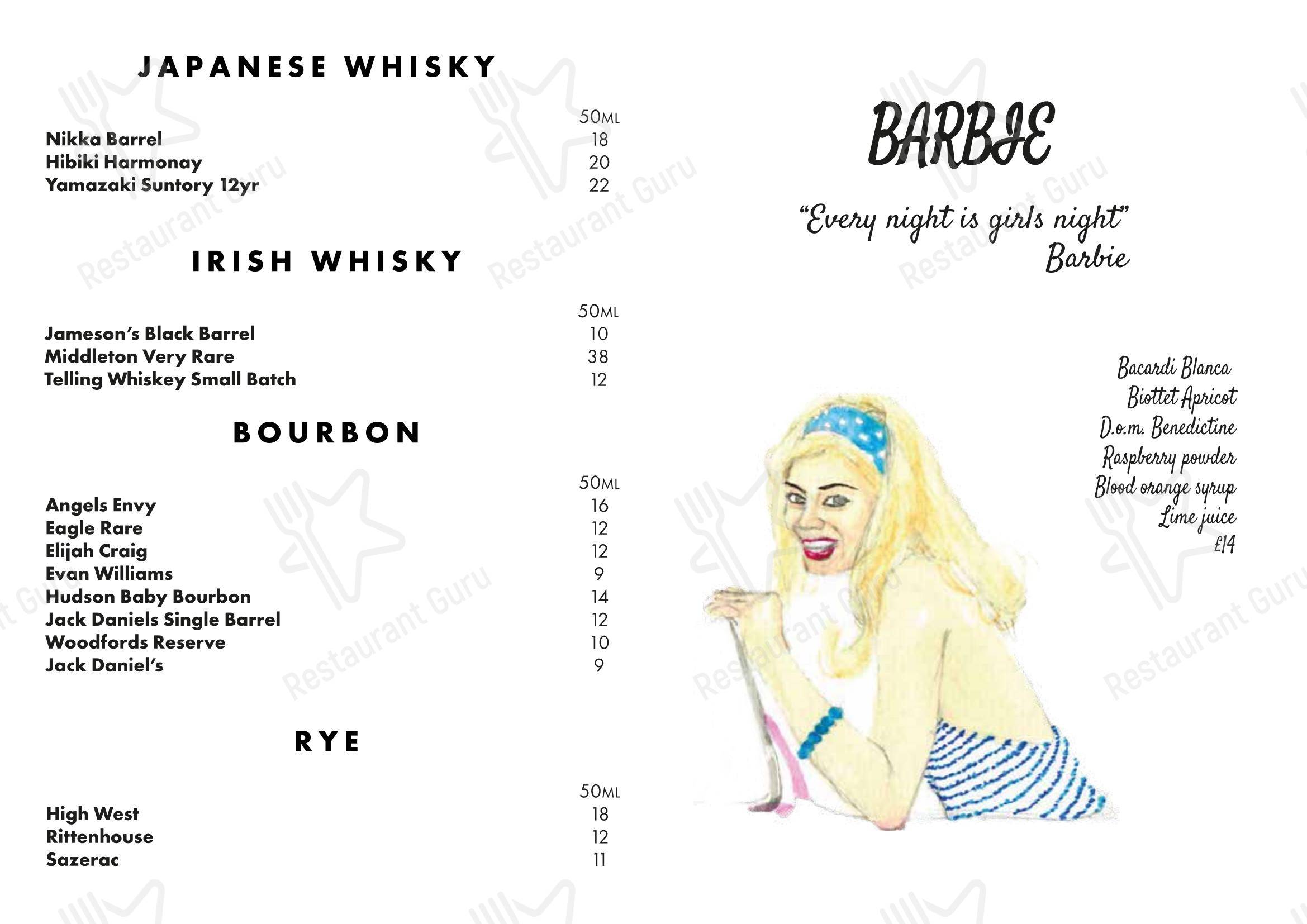 Boundary Shoreditch в Лондоне - Takeaway Menu