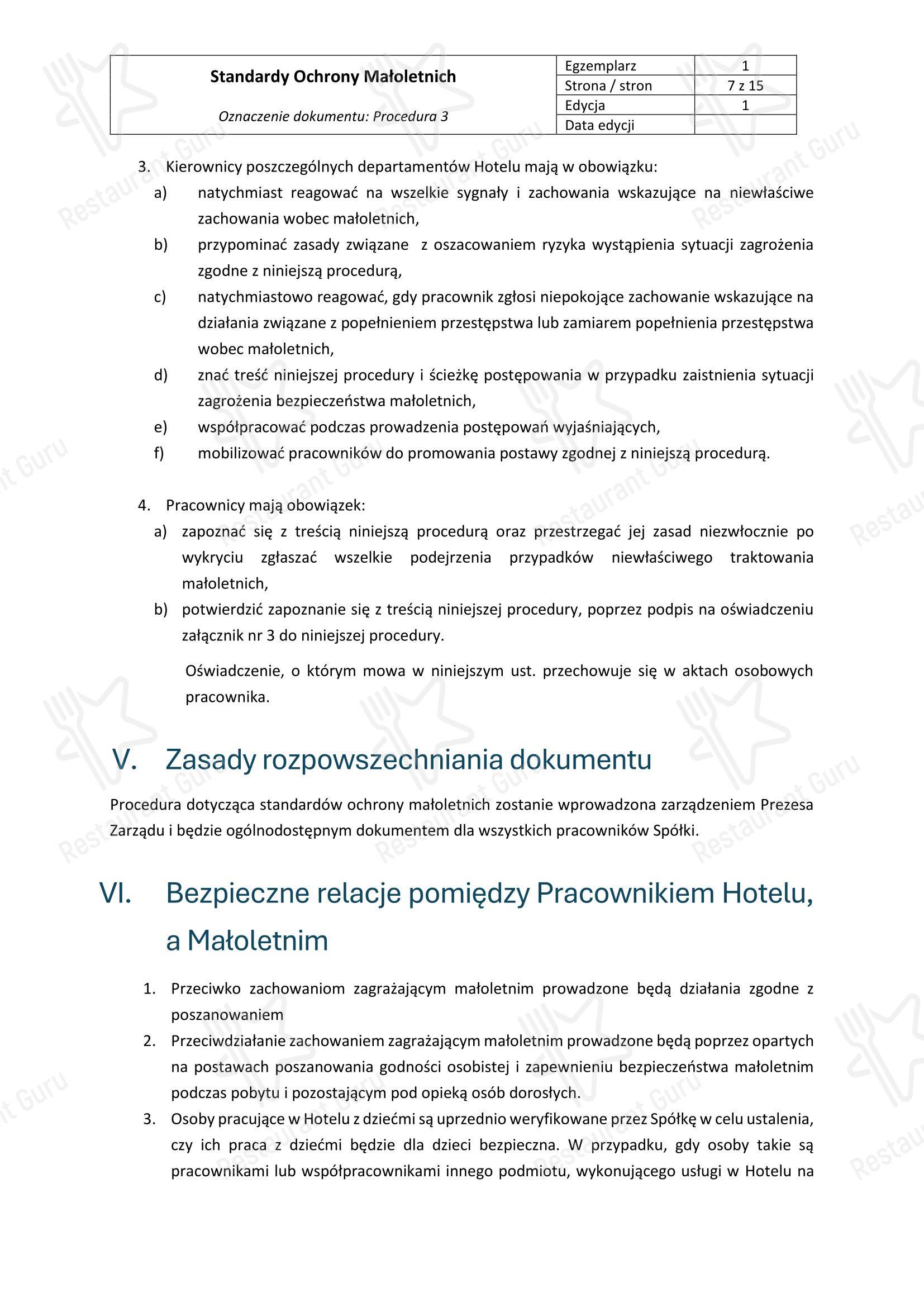 Меню ресторана Restauracja Metropolis - Меню напитков