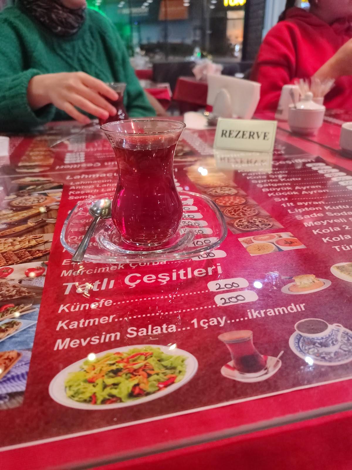 ünlü lahmacun salonu меню