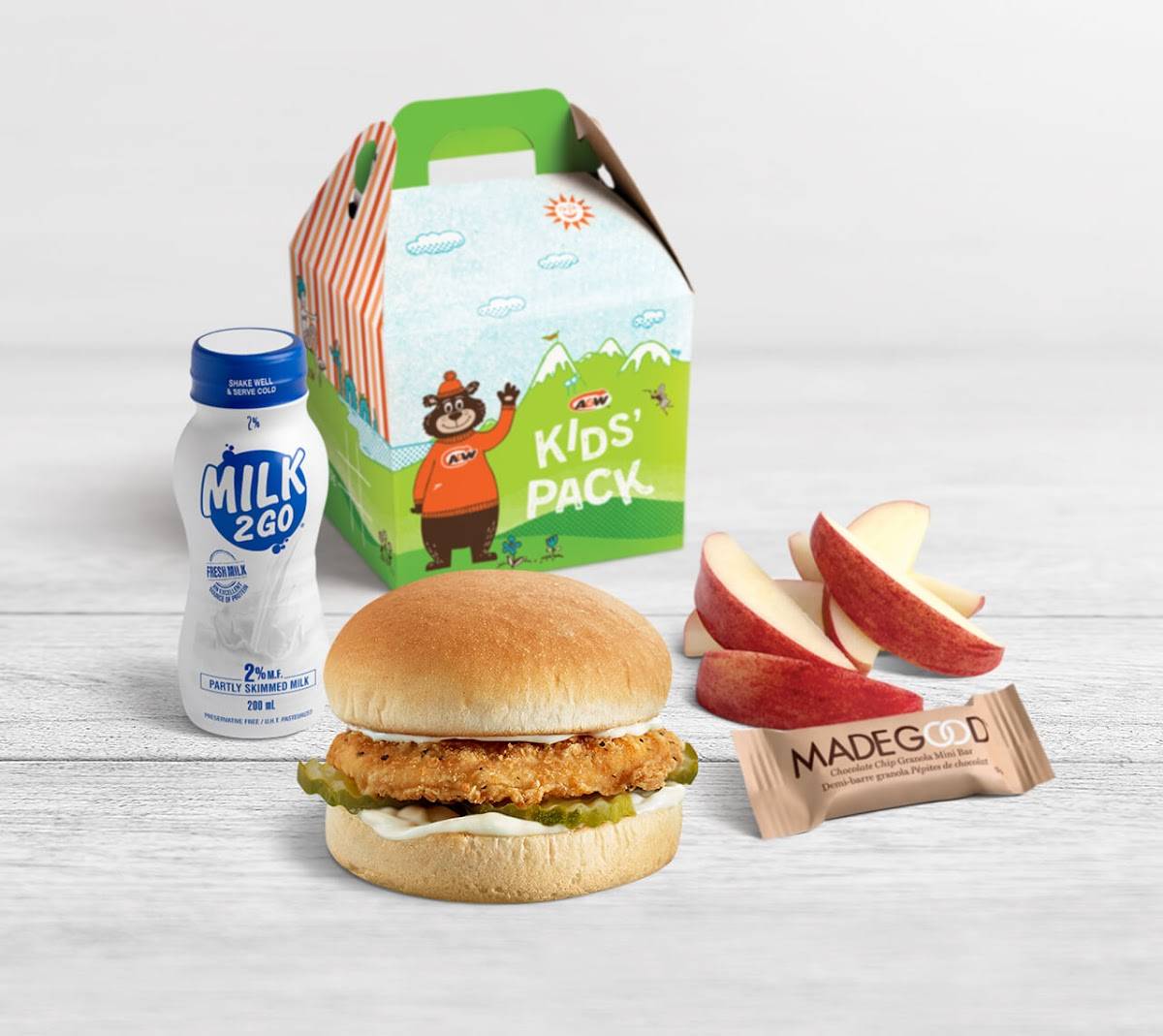 A&W Canada меню