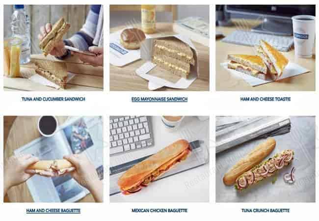 Greggs меню