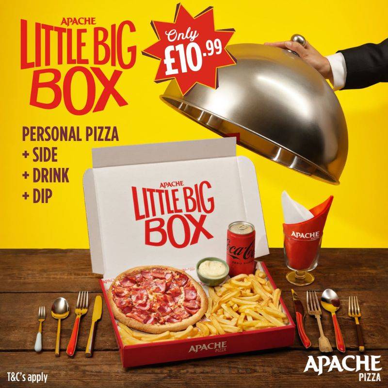 Apache Pizza Strabane меню