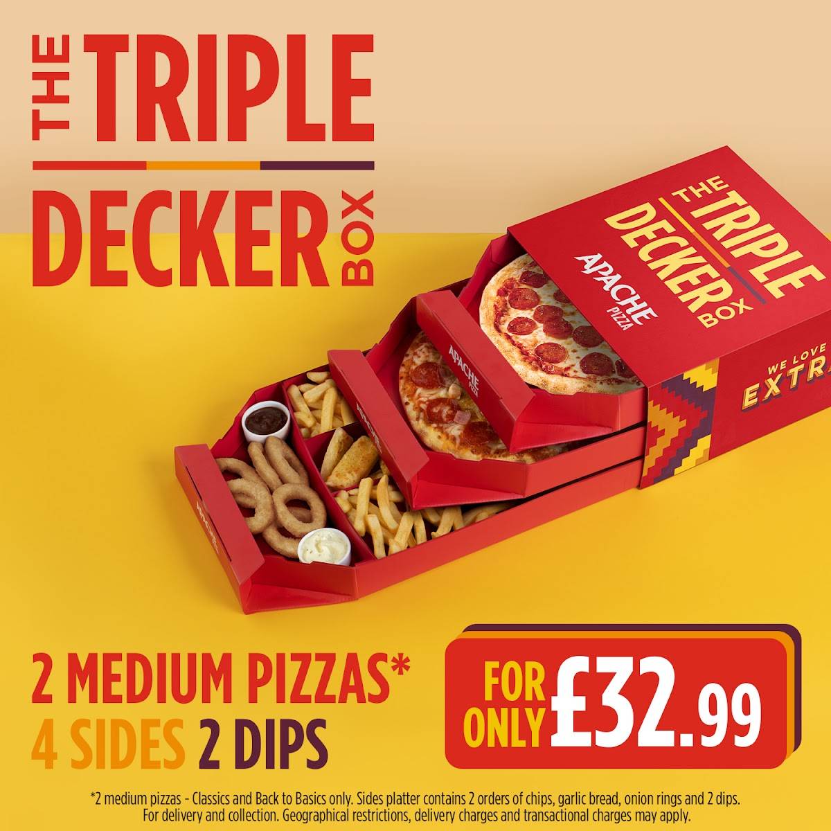 Apache Pizza Strabane меню