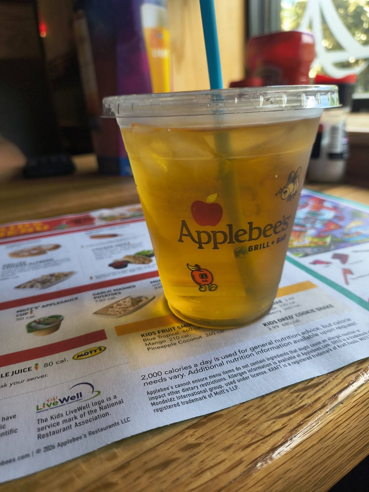Applebee's Grill + Bar меню