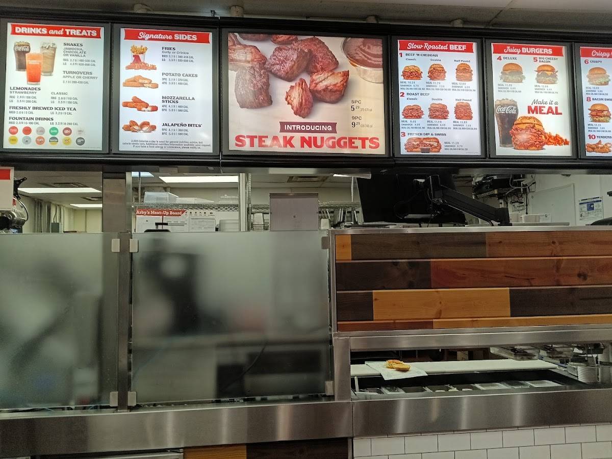Arby's меню