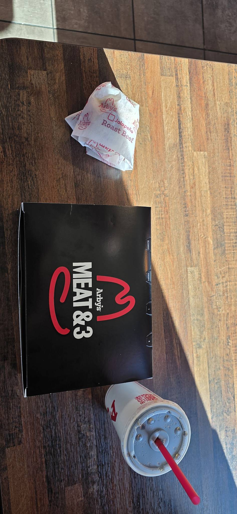 Arby's меню
