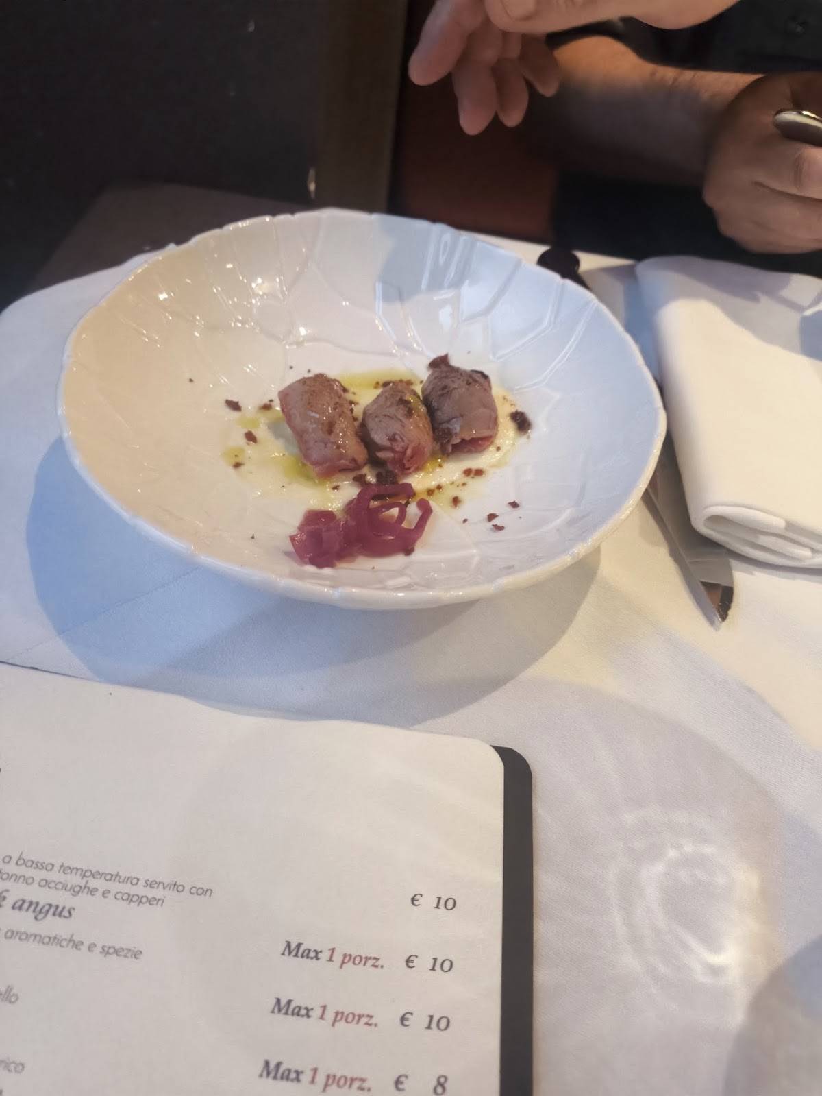 BEEF-TO меню
